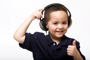 Boy Listening to The Enchnated Forest by ImaginationGYM